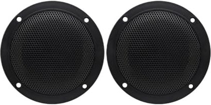 Enceintes de Voiturevoiture Enceintes étanches 4 Pouces 160 W 2 Voies pour Bateau, pour Salle de Bain, Camping-Car, Spa, Musique résistante aux UV, avec Montage encastré