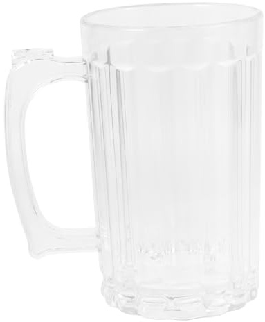 Tasse Bierkrug Bierbecher mit Henkel Bierkrüge Trinkbecher Bier Eis Saft