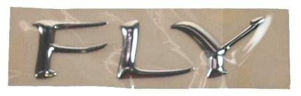 Schriftzug Piaggio Emblem, Fly, chrom, 655432