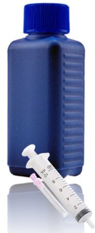 1000ml 1Liter Nachfülltinte Druckertinte Refillset für HP (blau/cyan)