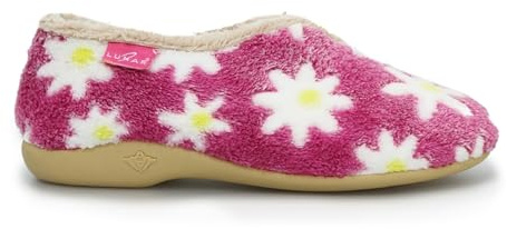 Lunar Daisy Flower Slipper 5 UK Pink