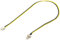 PerfectHD PC Lüfter Adapterkabel/Verbindungskabel | Molex Lüfter-Stecker (3-polig) zu Molex Lüfter-Buchse (2-polig)