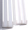 Set 4mm Glasführungsprofile - Schiebetürprofile (200, weiss)