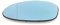 TAKPART Spiegelglas links Beheizbar Asphärisch Blau für 1er E81 E87 3er E90 E91