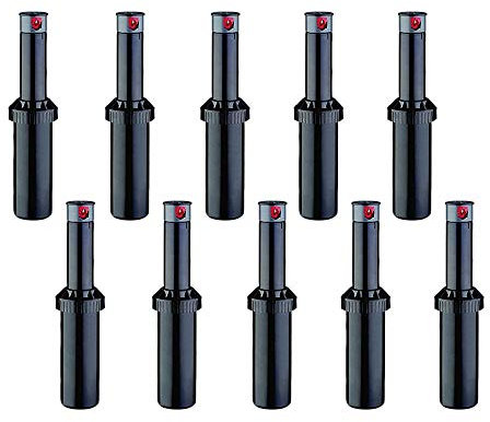 KRain Superpro Rasensprenger, Reichweite 7,9 bis 14,9 m, Gewinde 3/4 Zoll (10 Stück)