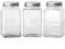 1175ml Large Glass Tea Coffee Sugar Storage Canisters Jars