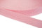 Jajasio PP Gurtband 25mm breit aus Polypropylen, 1.2mm Stark in 41 Farben 12 - rosa 6 Meter