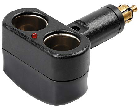LAMPA 98348 Zigarettenanzünder-Verteiler Doppel Zigarettenanzünder