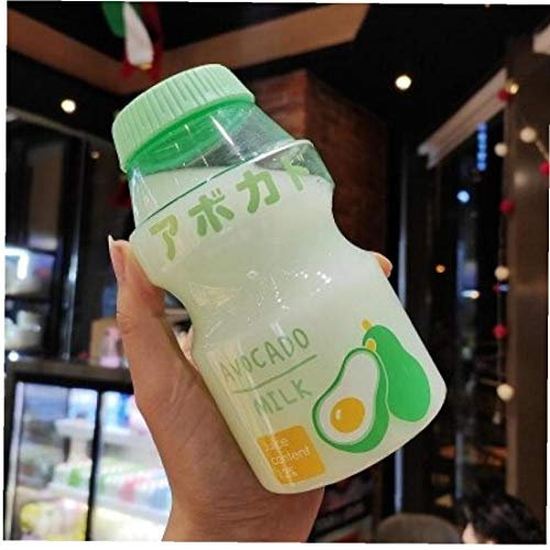 Bottiglia Kawaii Frutta in Vetro di Acqua Portatile Carino Bottiglie Ragazze Allievi dei Bambini Sport Creativo Cellulare Staffa Cup 480ml a Caso