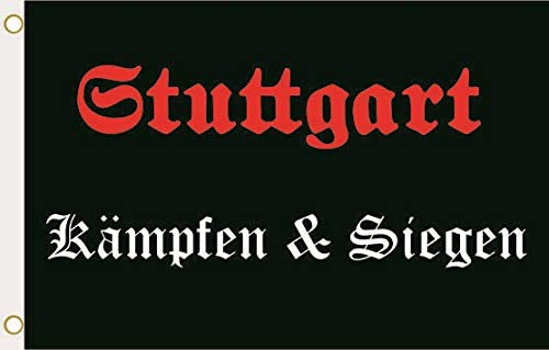 U24 Flagge Fahne Stuttgart Kämpfen & Siegen 90 x 150 cm