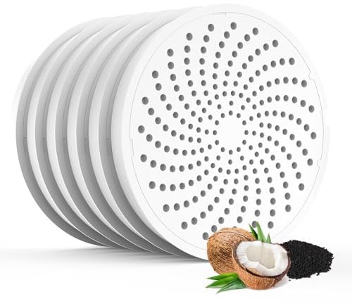 honeyguaridan Aktualisierte Kohlefilter für Trinkbrunnen als Ersatz für W18/W25/W25Pro/W58 Haustier-Wasserbrunnen - 6er-Pack