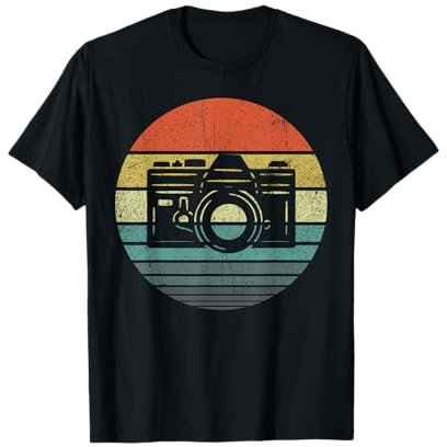 Retro Kamera Fotografie Fotograf Fotografen Geschenk T-Shirt