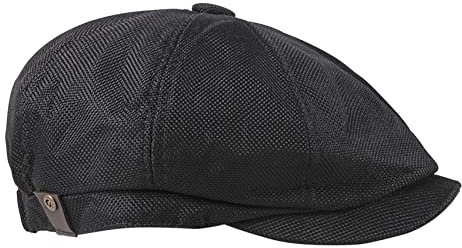 FBBULES Gorras Planas Sombrero Gatsby Espiga Pico 8 Paneles Gorra Periódicos Baker Boy Sombreros Irlandeses Ivy Moda para Hombres Mujeres con Banda Elástica 56-61cm / 22-24 Pulgadas