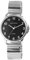 Just Watch Herren-Uhr Edelstahl Zugband Elegant Klassisch Analog Quarz JW20161 (silberfarbig schwarz)