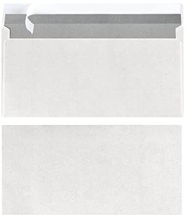 Herlitz Briefumschläge DIN lang haftklebend (ohne Fenster | 500 Stück)