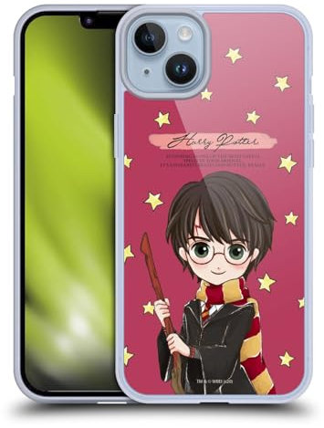 Head Case Designs Licenciado Oficialmente Harry Potter Harry Reliquias de la Muerte XXXVII Caso Funda de Gel Suave Compatible con Apple iPhone 14 Plus