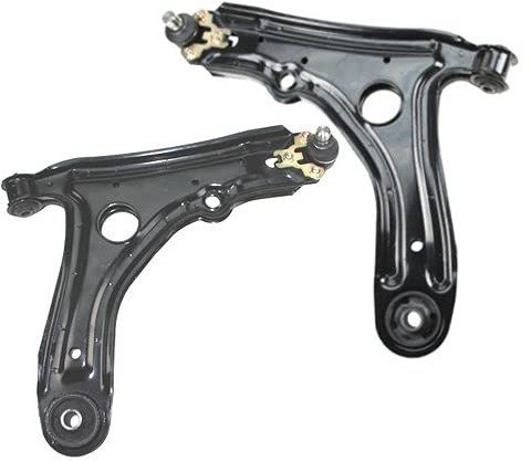 ATEC Germany 2x Querlenker Vorderachse vorne unten links & rechts mit Buchse und Traggelenk Kompatibel mit VW VENTO (1H2), GOLF 3 (1H1) (1E7) (1H5), GOLF 4 Cabrio (1E7)