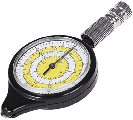 Karte Entfernungsmesser Kilometerzähler Multifunktionskompass Curvimeter Outdoor Klettersport Klein, leicht und tragbar (D)