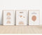 MeinBaby123® Einhorn Bilder Kinderzimmer | 3er Set DIN A4 | Einhorn Deko | Kinderzimmer Poster Set | Einhorn Geschenke für Mädchen | Kinderzimmer Deko Mädchen | Baby Geschenk (Einhorn V4)