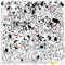 Fleckiger Hund Aufkleber Dalmatians Sticker Set 50 Stücke Niedlich Deko für Auto Laptop Skateboard Fahrrad Moped Motorrad Fahrrad Computer,Geeignet für Erwachsene Kinder