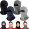 Sintege 4 Kinder Balaclava Sturmhauben Warme Fleece Gesichtshauben Winddichte Winter Skimasken (Schwarz, Hellgrau, Grau, Marineblau)