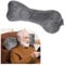 Jiangding Neck Pillow soft Bone shape for sofa Armchair Recliner Couch Office Chair Airplanes Sleeping Travel Great Pain Relief Supportive Neck Head Waist Fixable (Grey-ty)