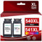 LOFBLAT PG-540XL CL-541XL Remanufactured Patronen für Canon 540 541 XL für Canon MG3600 für Canon Pixma MG3650 MG3550 MG4250 MG3250 MG3500 MG3100 MG3150 (1 Schwarz, 1 dreifarbig)