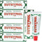 RHEJO Zahnpasta-Paket mit Original Zahnpasta, 75 ml x 4, Fluoridfrei, Anti-Plaque, antibakteriell, Kariesschutz, Minzkühlung, tägliche Pflege
