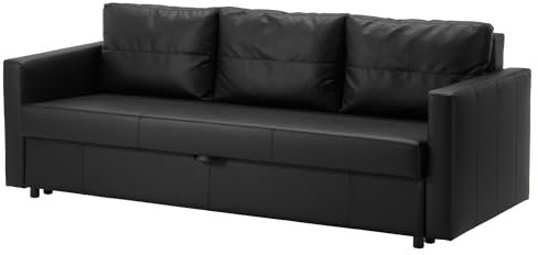 FRIHETEN Dreisitzer Schlafsofa Bomstad schwarz