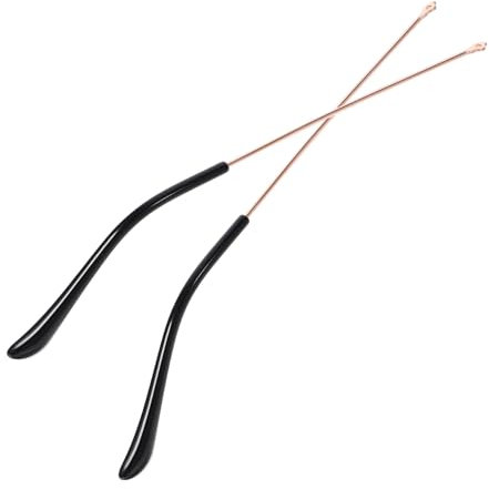 MAGICLULU Brillen-reparatur-set 1 Paar Brillenbügel Aus Metall Ersatz für Komfort und Haltbarkeit