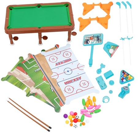 Anneome 1 Satz Multifunktionaler Gaming-Tisch für mini billardtisch Multiplayer-Spieltisch Multispieltisch für Erwachsene Poolspiele für Erwachsene und Familie Abs