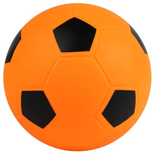OSDUE PVC Spielball, Bouncy Kickball Mehrfarbig Regenbogen Ball Rainbow PVC Soft Ball für Fußball Softball für Drinnen und Draußen - ohne luftpumpe geliefert Wird (8,6 Zoll)