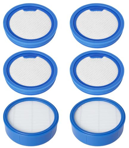 Heykewi Filters für AEG Series 7000 / ESKW6 Akku-Staubsauger Filter Ersatzteile, 4 Feinstaubfilter, 2 Hygienefilter