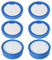 Heykewi Filters für AEG Series 7000 / ESKW6 Akku-Staubsauger Filter Ersatzteile, 4 Feinstaubfilter, 2 Hygienefilter