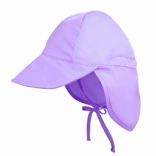 INSPUTOL Sommerhüte für Kinder, Mädchen-Bucket-Hut mit UV-Schutz, Verstellbarer, Faltbarer Sonnenhut mit Nackenschutz