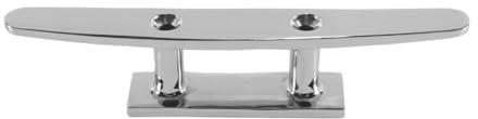 Alide Bitta Da 150 Mm in Acciaio Inossidabile 316, Piatta Con 2 Fori, Estremamente Resistente Alla Ruggine, All'acqua Salata E Ai Raggi UV, Morsetto Di Ormeggio Per Corda, Corde