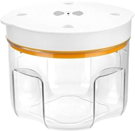 Sclmgo Resinatore Strumento Rimozione Bolle Macchina Vuoto Defossoresina PC Solido Adatto per Resin Art Artigianato Gioielli Famiglia 20.5cmx19cmx15.5cm