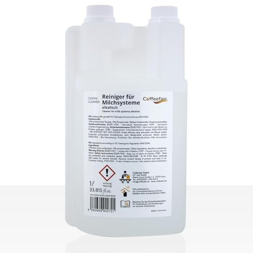 Coffeefair Reiniger für Milchsysteme alkalisch 10 x 1l Milchsystemreiniger für Franke