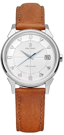 FTEOXLC Baltany S4106 Constellation Hommage Herrenuhren 9015 Automatik Mechanisch Luxus Retro Automatik Kleid Uhren