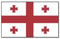 Flagge 90 x 150 : Georgien