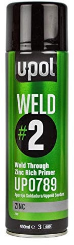 UPol WELD/AL WELD-2 450ml Zinc Rich Primer - Grey/green