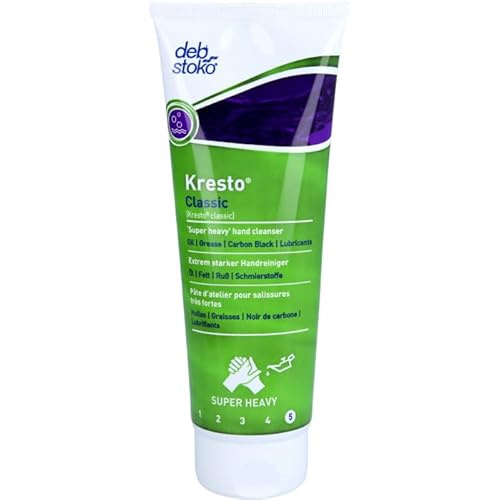 KRESTO 250ml Tube, Handreinigungspaste für starke und extreme Verschmutzungen