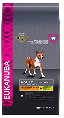 Eukanuba Adult Hundefutter, für mittelgroße Rassen, Trockenfutter