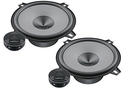 Hertz UNO Lautsprecher K130 13cm 440W Komposystem inkl Einbauset für BMW 5er E39 01/1996-07/2003 Türen vorne/Heckdeckel
