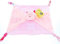 Schnuffeltuch, Schmusetuch, Spucktuch Katze pink mit Ihrem Wunschnamen und Geburtstag graviert Geschenk für Baby, Polyester