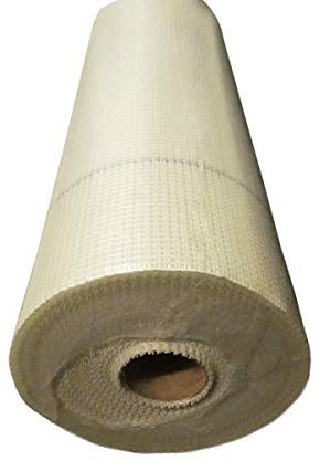 Armierungsgewebe 1mx50m - Maschenweite 4x4mm - 50m² - Glasfasergewebe - Gewebe - Putzgewebe - Putz - VWS- und WDVS System (165 g/m²)