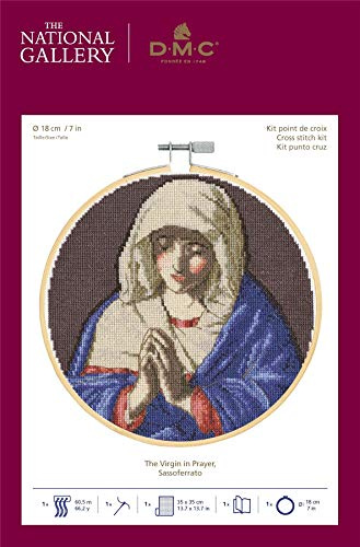 DMC National Gallery Cross Stitch Kit - The Virgin in a Prayer