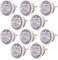 Knober 10 X Vintage Möbelknöpfe Keramik Porzellan Vintage Landhausstil Shabby-Chic 40mm Knauf Türgriff Gewinde M3