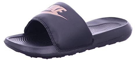 Nike Damen Victori One Slide Sandal, Black/Metallic Red Bronze-Black, 36.5 EU