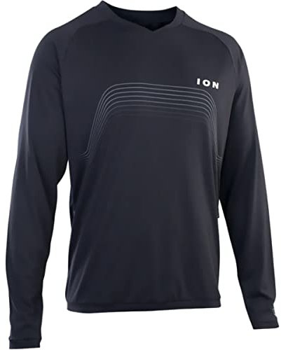 Ion MTB-Jersey Langarm Traze Schwarz Gr. M